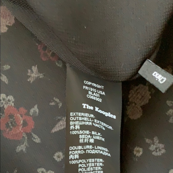 The Kooples floral silk dress - Picture 5 of 6